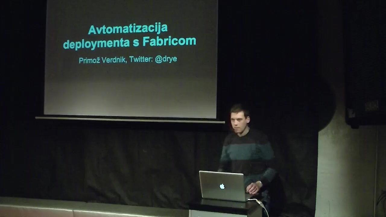 Avtomatiziranje deploymenta s Fabricom
